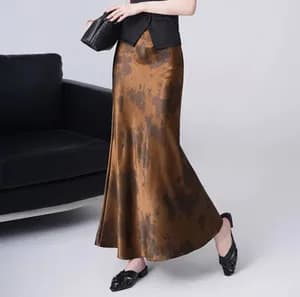 Silk skirt