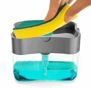 Soap Pump Dispenser with Sponge