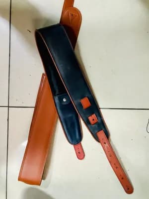 Premium Leather Guitar Belt