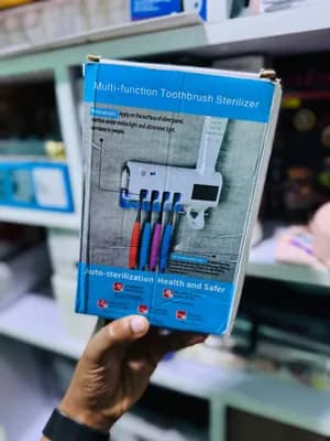 Multifunctional Toothbrush Sterilizer Dispenser