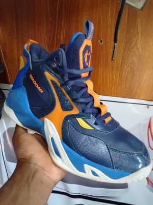 Blue Orange Basketball Sneakers Size 39