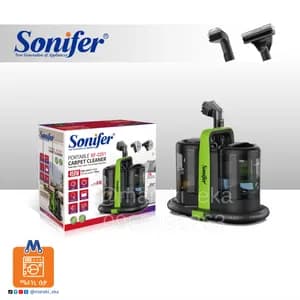 Sonifer Portable Vacuuming Carpet Cleaner