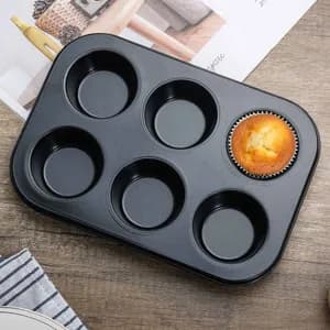 6-Cup Muffin Baking Tin
