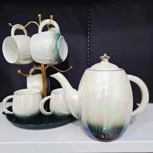 8 Set Ceramic Milk and Tea Sets