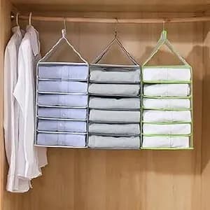6-Layer Hanging Clothes Organiser