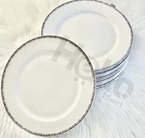Ceramic Dining Plates Set of 6