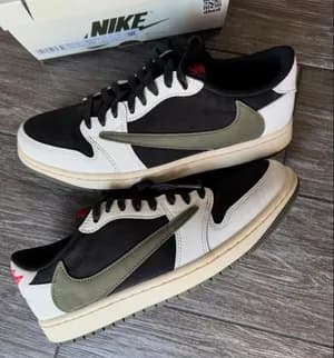 Nike Air Jordan 1 Travis Scott Olive Low