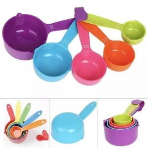 Colorful Nesting Measuring Cups Set