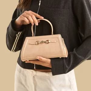 MAX textured crossbody bag small