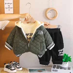 Unisex winter 3 piece set outfit 1-5 years