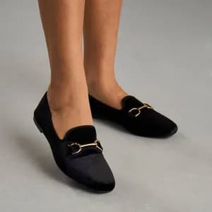 MAX velvet loafers