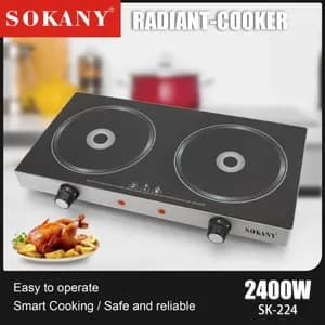 SOKANY Double Radiant Electric Stove SK-224
