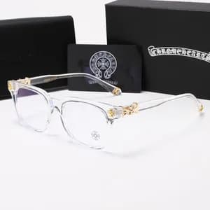 Chrome heart glass