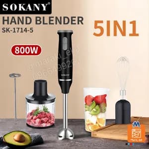 Sokany Hand Blender 5 in 1