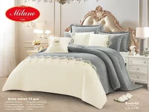 Evita Velvet 13 Pcs Comforter Set