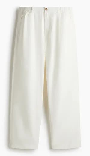 H&M Relaxed Fit Linen Pants