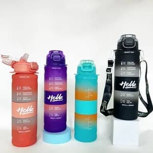 Hello Gradient Water Bottle