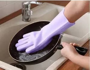 Silicone Cleaning Gloves