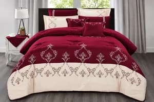 JAZIRA Original 9 Pcs Set King Size Turkish Comforter