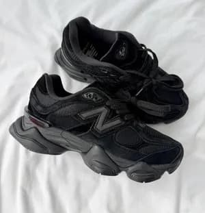 New Balance 9060 Triple Black Sneakers