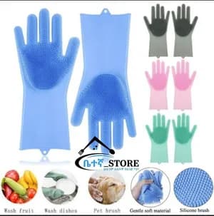 Magic Silicone Dish Washing Glove