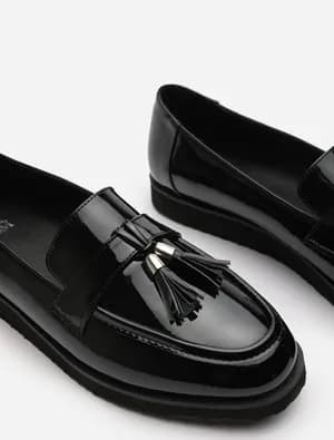 Lucy tasseled slip on loafers