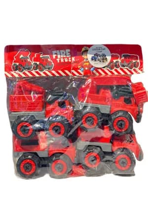 Fire Truck Toy Set