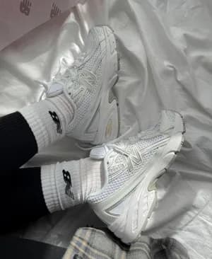 New Balance 740 White Metallic Grey Women's Shoes