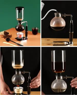 Coffee Siphon Pot Complete Set