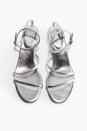 Kitten heel sandals from H&M, women