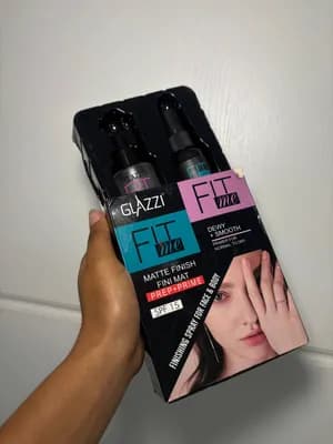 Makeup Setting Spray and Brushes