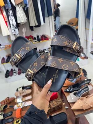 Louis Vuitton Style Sandals