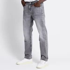 Straight leg jeans for men