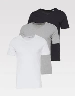 JACK & JONES 3 Pack T-Shirts