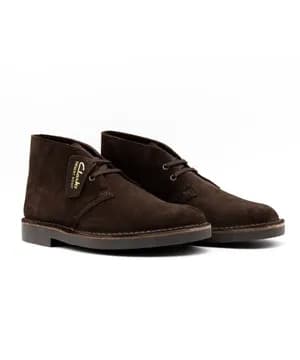 Clarks Leather Desert Boots