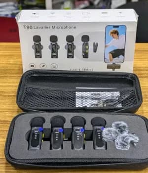 T90 Lavalier Wireless Microphone 4Mic