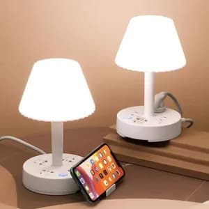 Portable Smart Table Lamp & Socket