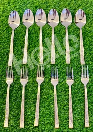 Elegant Spoon and Fork Set