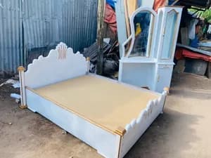 New Bed and Dressing Table Set