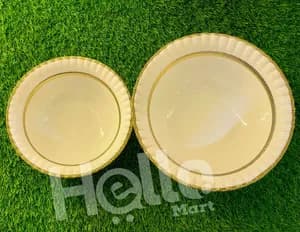Large Decorative Serving Bowls 2 Pcs