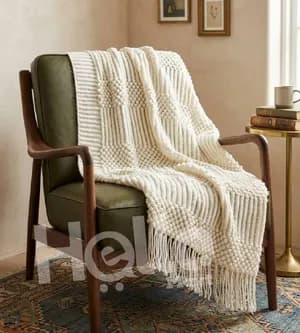 Soft Knitted Sofa Throw Blanket 127x172cm