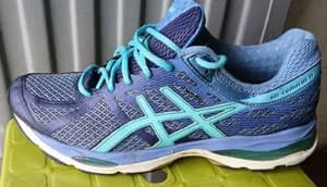 Asics Blue Running Shoes
