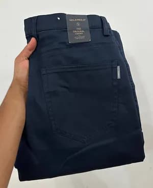 Men's Khaki Linen Trousers
