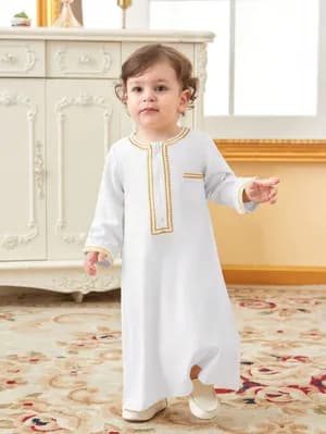 Baby boy long robe