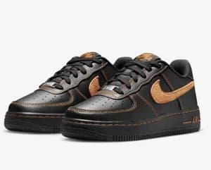 Nike Air Force 1 Low Black Orange