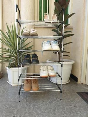 6-Tier Metal Shoe Rack 18 Pairs