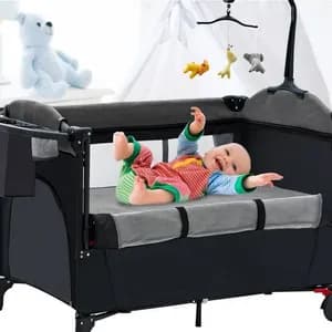 Foldable Multifunctional Baby Bed