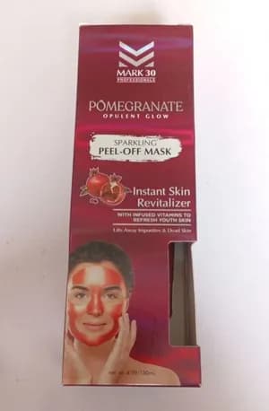Mark 30 Pomegranate Sparkling glow peel-off mask