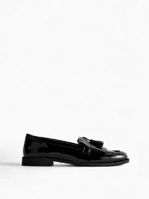 Primark Wide Fit Patent Loafers