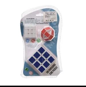 Magic Cube Puzzle( 3 in 1)